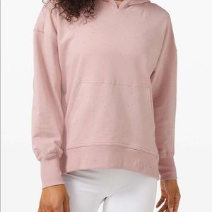 Back in action la hoodie confetti mink berry